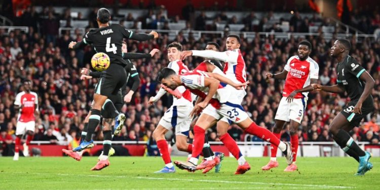 EPL: Salah’s late goal earns Liverpool draw at Arsenal