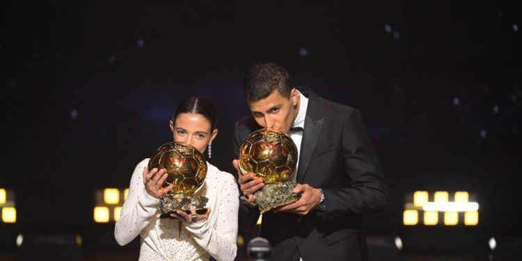 Spaniards Rodri, Bonmati win 2024’s best football players at Ballon d’Or