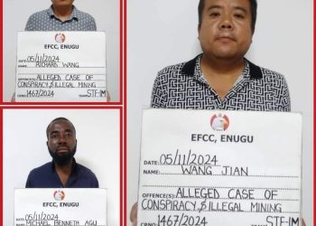 Alleged Illegal Dealing in Mineral Resources: EFCC Docks Chinese Brothers, One Other in Enugu