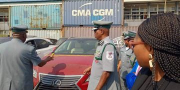 Nigeria Customs Service Recovers Stolen Vehicles, Hands Over to Canadian Authority