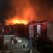 Fire razes shops in Lagos market