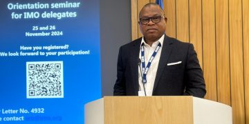 International Maritime Organization: NIWA Boss, Bola Oyebamiji Attends 46th Consultative Conference in London