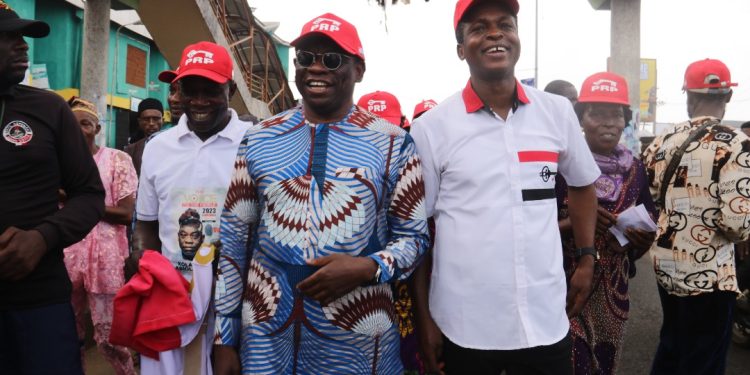 Ondo Governorship Election: Kola Abiola rally for PRP candidate