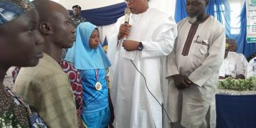 NIWA Boss, Oyebamiji Awards Full Scholarship To Osun-born Gold Medalist, Muminat Oyediran