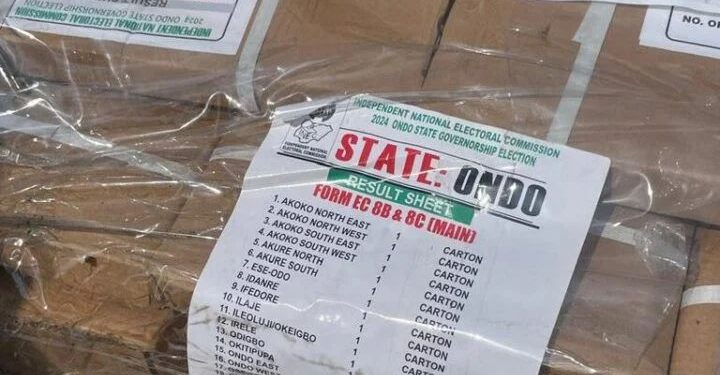 Ondo guber: INEC distributes sensitive materials to 18 LGAs