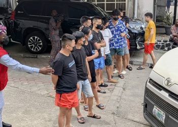 EFCC Arraigns 11 Chinese, One Filipino for Alleged Internet Fraud In Lagos