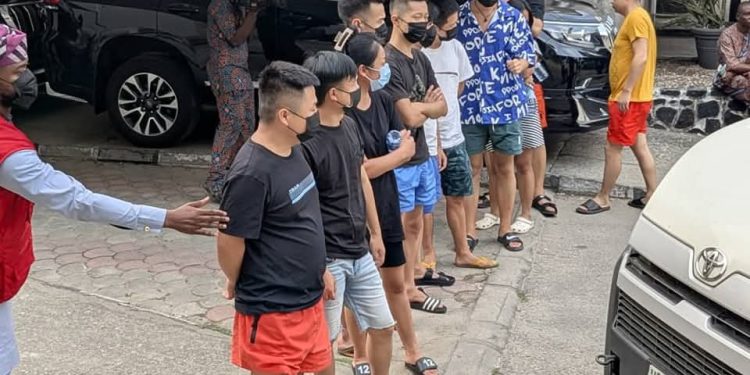 EFCC Arraigns 11 Chinese, One Filipino for Alleged Internet Fraud In Lagos