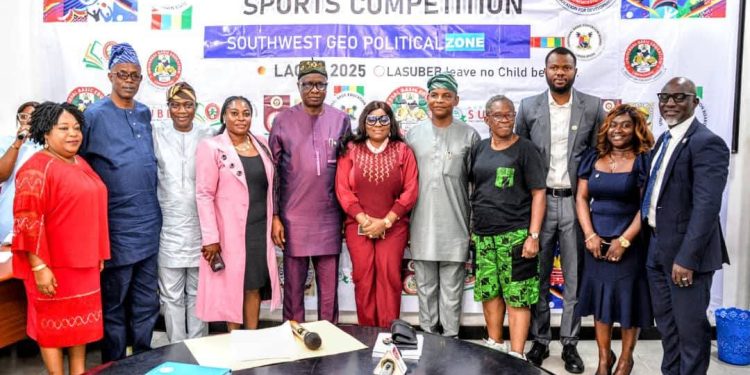 Lagos Hosts Y2025 South-West Basic Education Schools Sports Competition