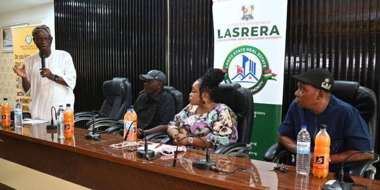 LASRERA Partners Chairmen of LG/LCDAS to Reduce Agency, Legal fees in Lagos Real Estate Sector