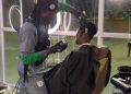 BREAKING: Super Eagles Barber T-Jos Completes168-hour Longest Haircut Marathon