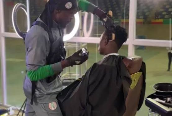 BREAKING: Super Eagles Barber T-Jos Completes168-hour Longest Haircut Marathon