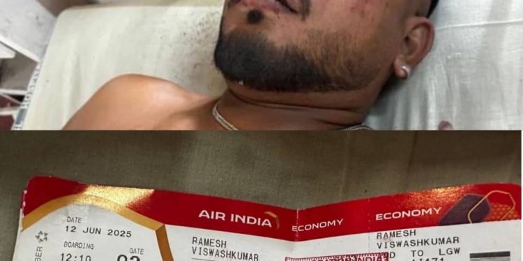 British Passenger in Seat 11A Survives India Plane Crash, Reports says