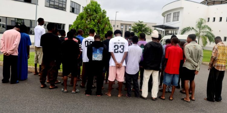 EFCC Arrests 31 Suspected Internet Fraudsters in Nassarawa State