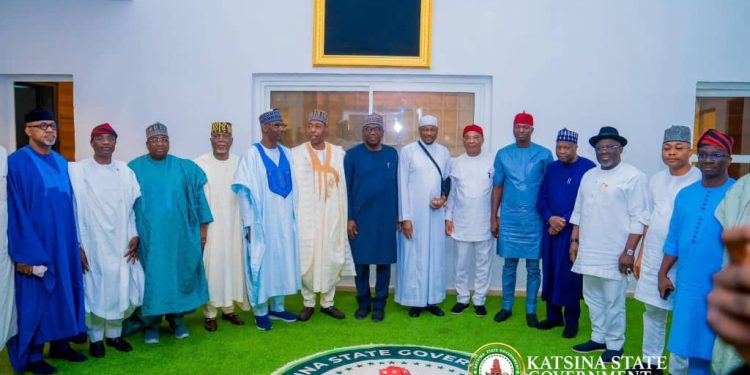 Progressive Governors Forum Pays Visit to Governor Radda