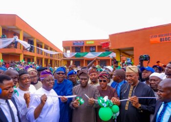 SANWO-OLU COMMISSIONS RADIO STATION, MARKET IN MUSHIN LG