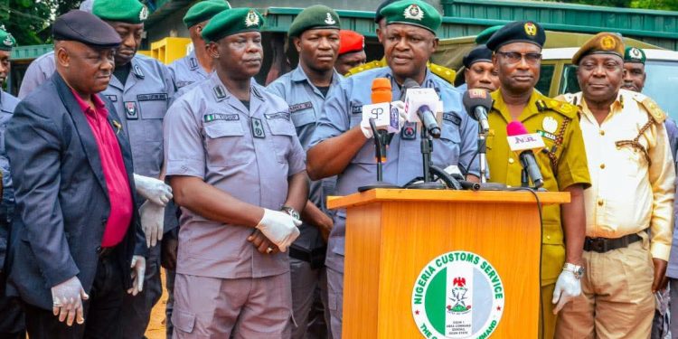 Ogun I Customs Hands Over ₦172m Worth of Cannabis to NDLEA
